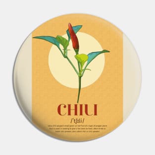 Chili Kitchen Posterart #01 Pin