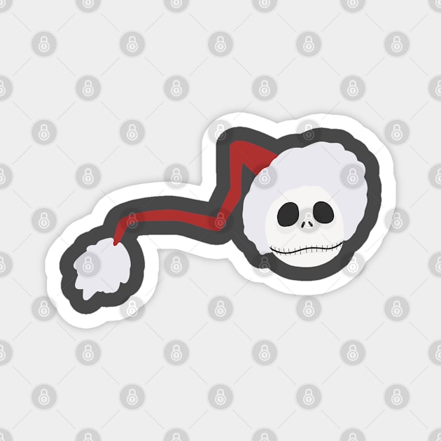 Santa Jack Skellington Magnet by gray-cat