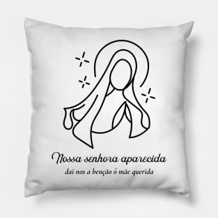 Our Lady of Aparecida (Nossa Senhora da Conceição Aparecida) 10B Pillow