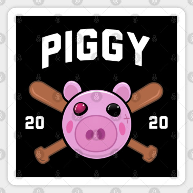 Piggy 2020 Game Character Piggy Roblox Sticker Teepublic Uk - piggy roblox game characters