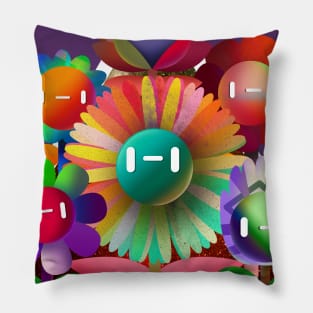 Flower Doodle TRIAD Pillow