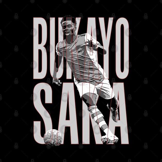 Bukayo Saka by StoneSoccer