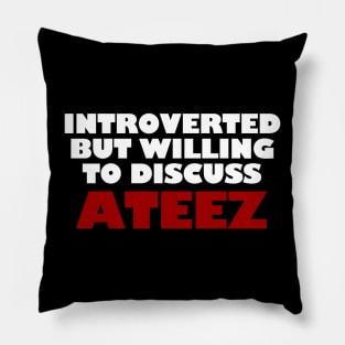 Willing to Discuss Ateez Pillow
