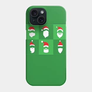 Santa Claus beard ugly christmas Phone Case