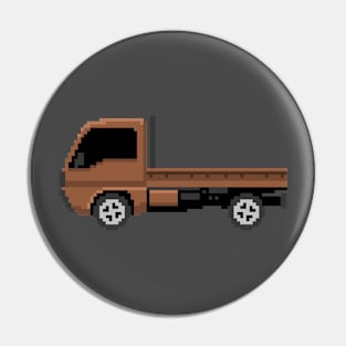 Kei Truck Pixelart Pin