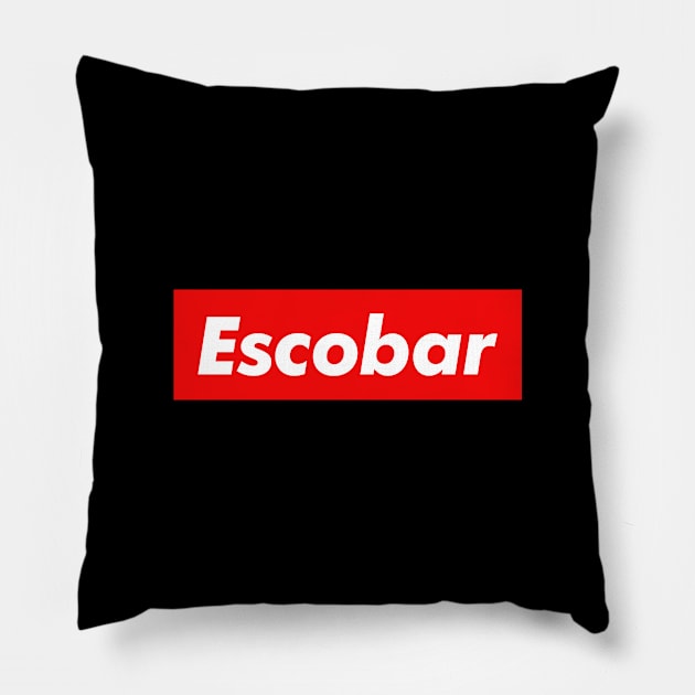 Escobar Pillow by monkeyflip