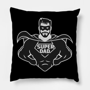 Fathers Day Worlds Best Dad Father Birthday Gift For Daddy New Dad Super Dad To Be Funny Present Superman Super Hero Pillow