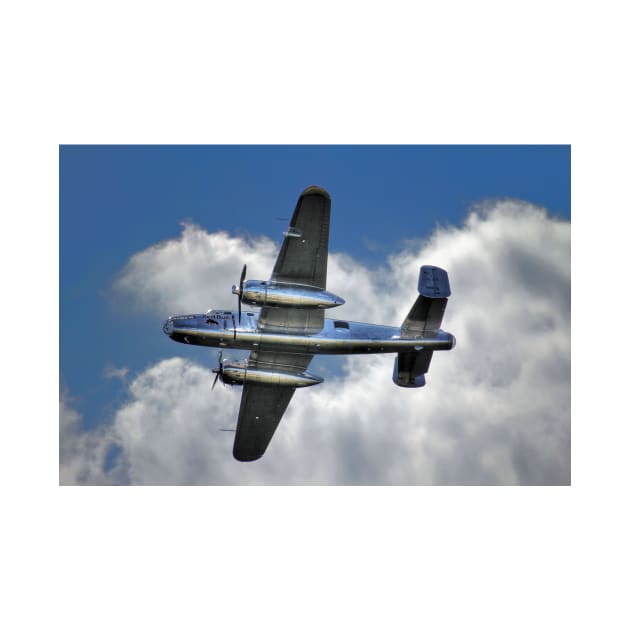 North American B-25J "Mitchell" from below by holgermader