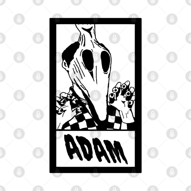 Adam Halloween Dead Ghost Monster 80's Spooky Horror Cult Vintage Retro by blueversion