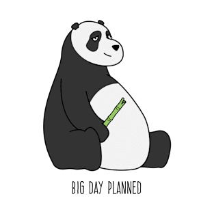 Big Day Panda T-Shirt