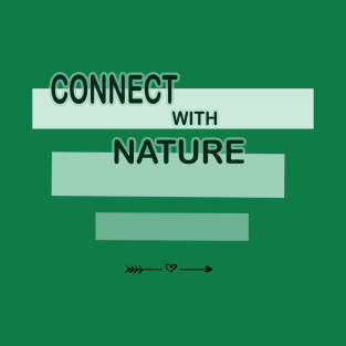 Connection sign with nature design on shirts, hoodies, Mugs, Masks and more T-Shirt