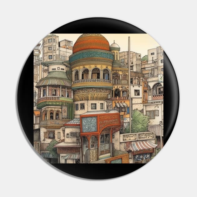 Tehran Pin by ComicsFactory