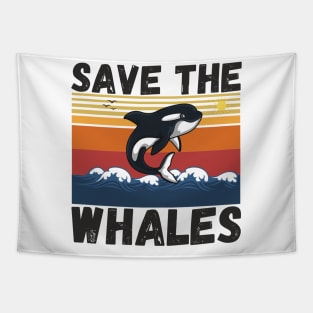 Save The Whales Tapestry