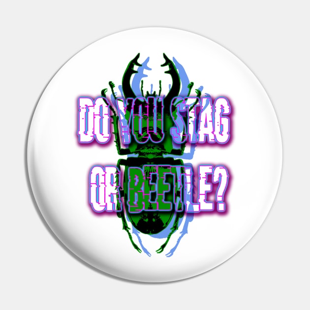 stag beetle popart with text Pin by denpoolswag