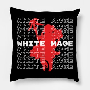 White Mage aesthetic - For Warriors of Light & Darkness FFXIV Online Pillow