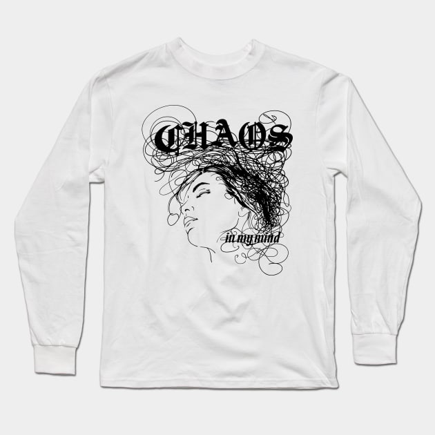 CHAKRart Chaos in My Mind Long Sleeve T-Shirt