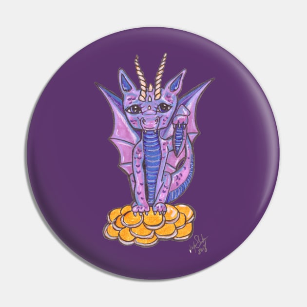 Lucky Dragon Pin by JenStedman73