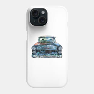 1955 Chevrolet 150 2 Door Sedan Phone Case