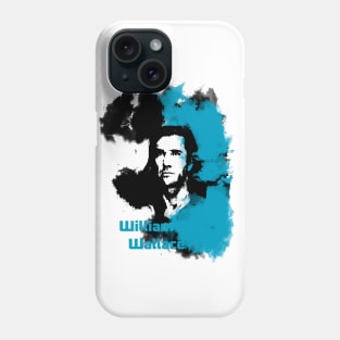 William Wallace blue Phone Case