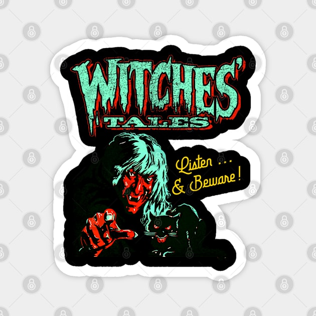 Witches Tales, distressed - From the eerie publication magazine Magnet by MonkeyKing