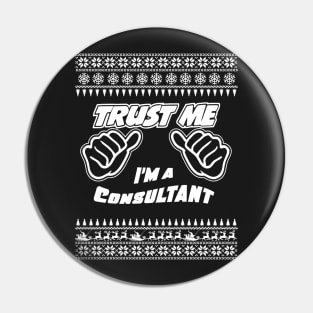 Trust me, i’m a CONSULTANT – Merry Christmas Pin