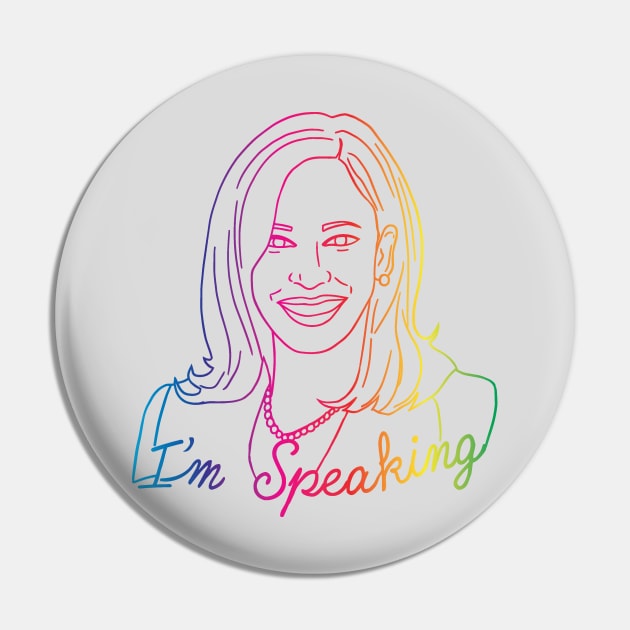 I'm Speaking, Kamala Harris - 3 Pin by centeringmychi