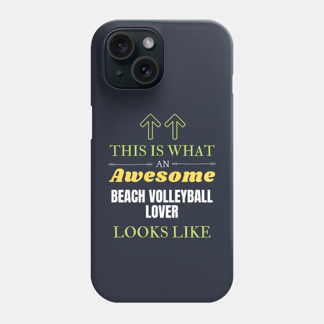 Beach volleyball Phone Case by Mdath