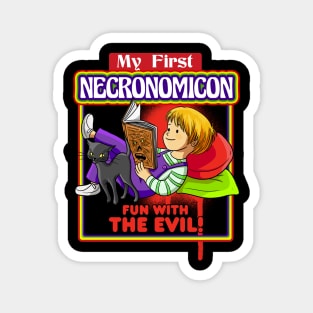 My first Necronomicon Fun with the Evil Witchcraft Magnet