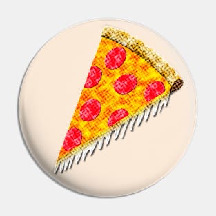 Vintage Ad Pizza Slice Pin