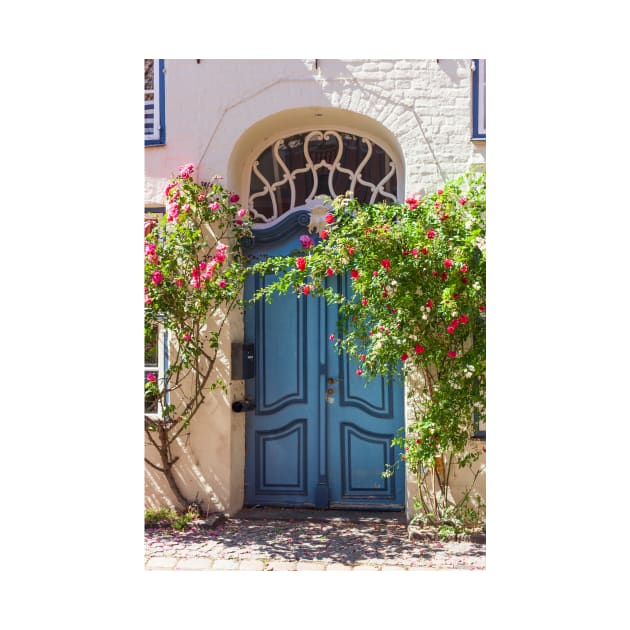 Historic house facade, door, , old town, Lübeck, Schleswig-Holstein, Germany, Europe by Kruegerfoto