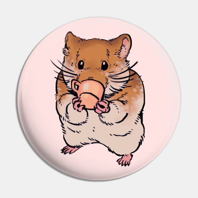 Mudwizard draws the cute hamster drinking from a doll house tea cup / funny animal meme Pin by mudwizard