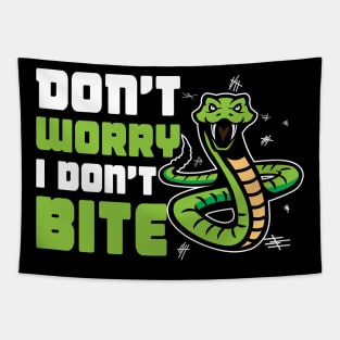 Don't Worry, Snakes Don't Bite Tapestry