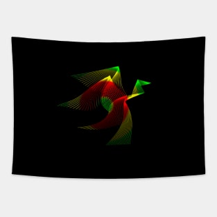 Abstract bird 2 Tapestry