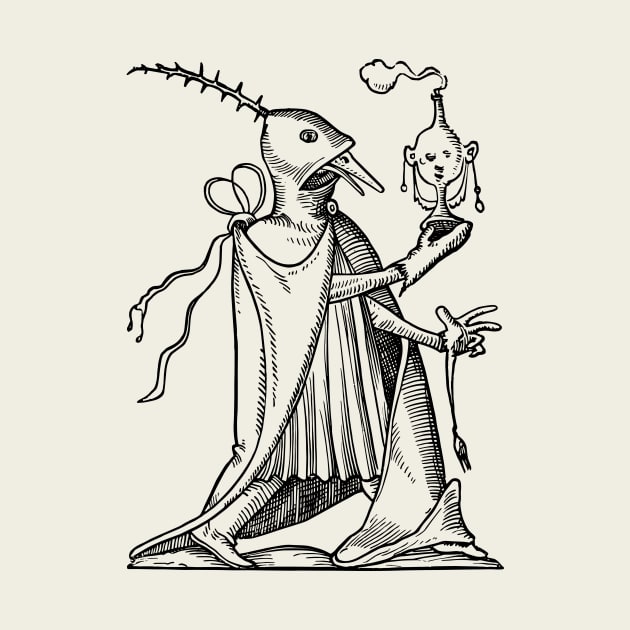 Grotesque #94 The Drolatic Dreams of Pantagruel (1565) by n23tees