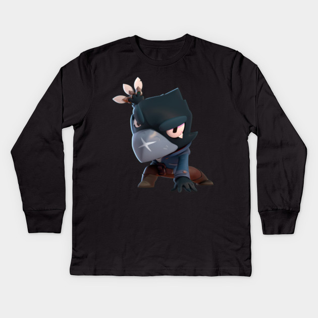 Brawl Stars Crow Brawl Stars Crow Kinder Long Sleeve T Shirt Teepublic De