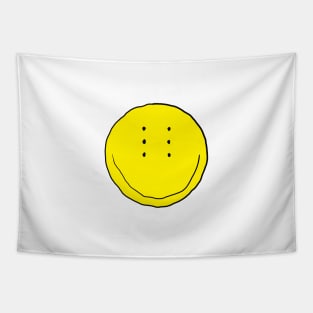 Six-Eyed Smiley Face, Medium Tapestry