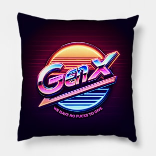 Gen X Pillow