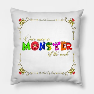 Once Upon a Monster Podcast Pillow