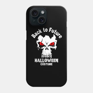 Back to future halloween Skull Phone Case