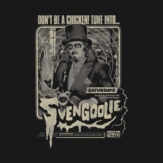 Dont be a chicken Svengoolie by CelestialCharmCrafts