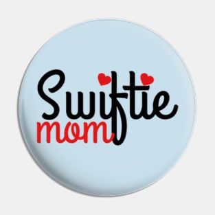 Swiftie Mom Red Pin