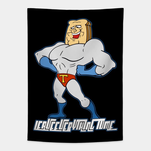 Powdered Toast Man Tapestry by Breakpoint