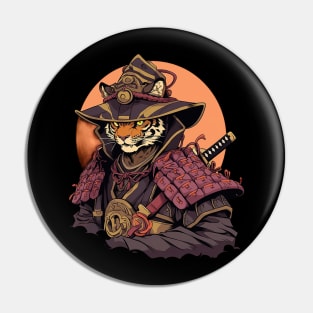 samurai tiger Pin