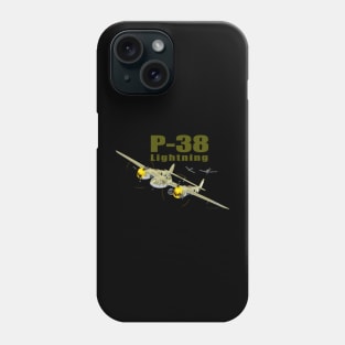 P-38 Lightning Phone Case