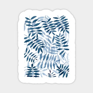 Blue Foliage Magnet