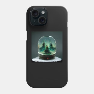 Merry Christmas Snowglobe IV Phone Case