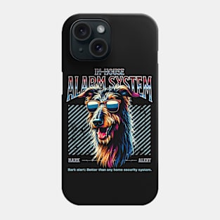 Bark Alert Scottish Deerhound Dog Phone Case