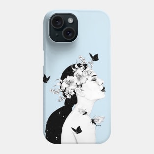 spring in my hair Phone Case