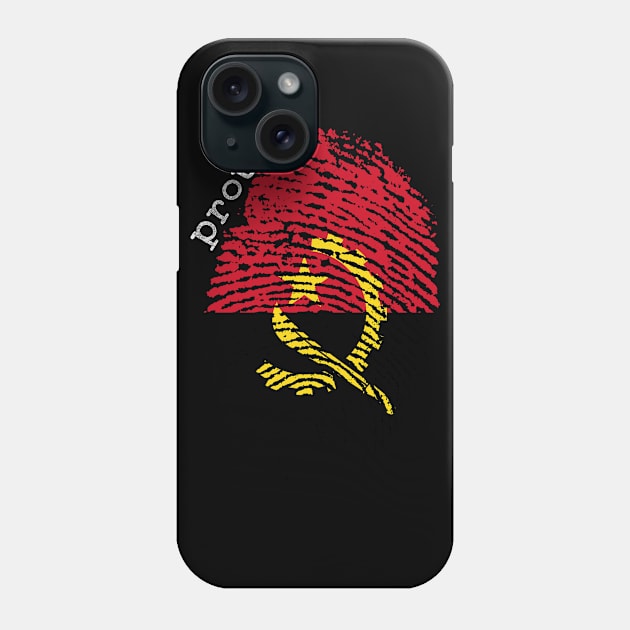 Angola flag Phone Case by Shopx