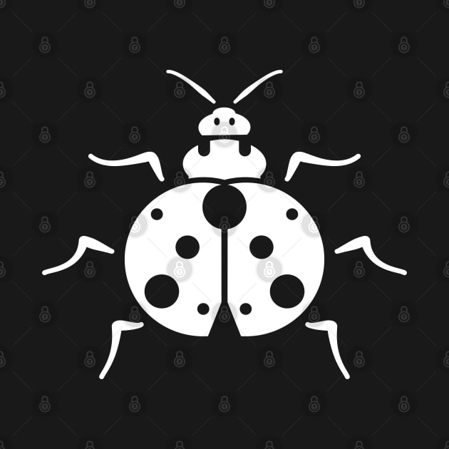 Ladybug (white) by dkdesigns27